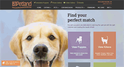 Desktop Screenshot of petlandracine.com